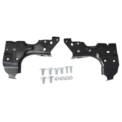 Solid Spare For Silverado 1500 GMC Sierra 1500 2014-2018 Rear Step Bumper Assembly Chrome