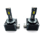 For 2Pcs D3S D3R LED Headlight Bulbs 120W 6500K Super White HID Xenon Conversion
