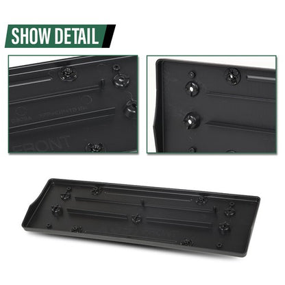 Solid Spare Fit For 2010-2019 Jaguar XJ Front Bumper License Plate Bracket C2D30836