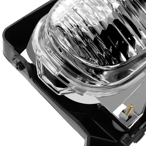 Solid Spare Front Fog Driving Lights Clear Lens w/ Bulbs For Toyota Tundra 2000-2006 LH＆RH