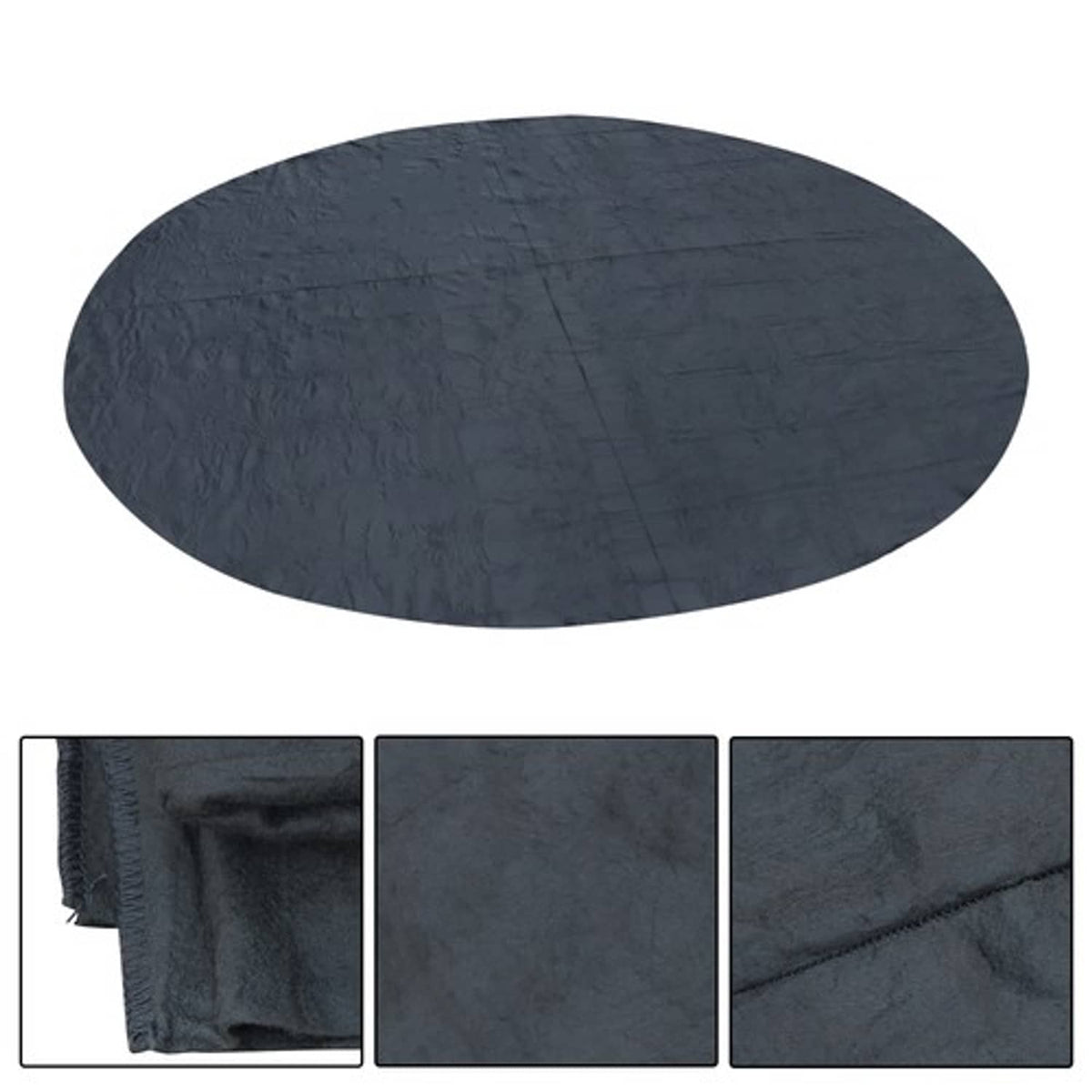 Solid Spare Round Outdoor lnflatable Hot Tub Mat Pool Liner Pad for Above Ground Pools 15FT