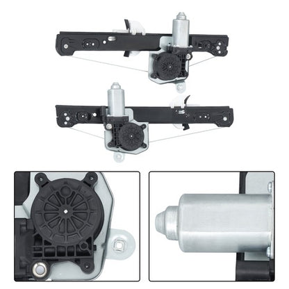 Solid Spare 741-584 741-585 Electric Window Actuator Assembly RL&RR For FORD Focus 2000-07