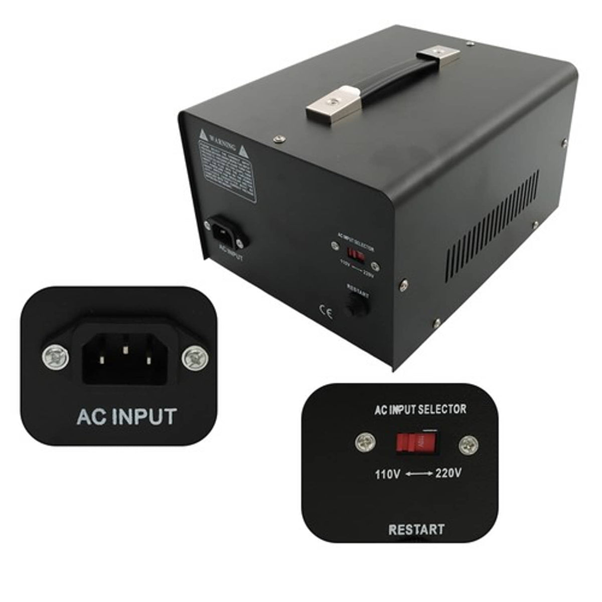 Solid Spare Voltage Converter Transformer 2000W Step Up/Down 220V-110V 110V-220V New