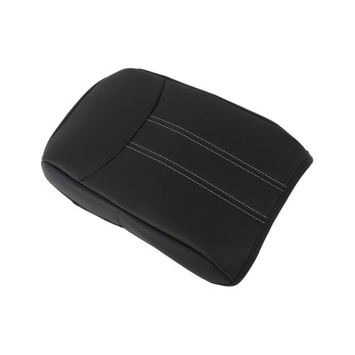 Solid Spare Compatible For Honda Pilot 2023-24 Black Leather Center Console Armrest Gloves