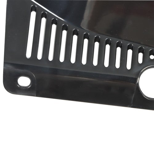 Solid Spare For Toyota Sienna 2011-17 Grille Plastic Front Upper Chrome Black Replacement