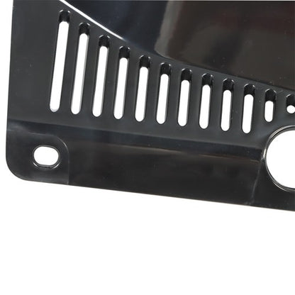 Solid Spare For Toyota Sienna 2011-17 Grille Plastic Front Upper Chrome Black Replacement