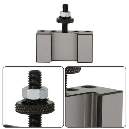 Solid Spare 4Pcs OXA #1 Quick Change Turning & Facing Lathe Tool Post Holder OXA 250-001 New