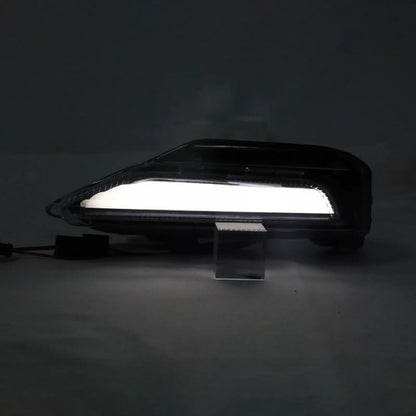 4PCS LED Double Color Fog LIghts & Turn Signal Lights For 2014-2020 Infiniti Q50