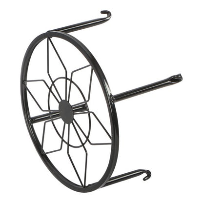 Solid Spare 4 Pack 9inch Black Metal Plant Stands Heavy Duty Plants Holder Flower Pot Stand