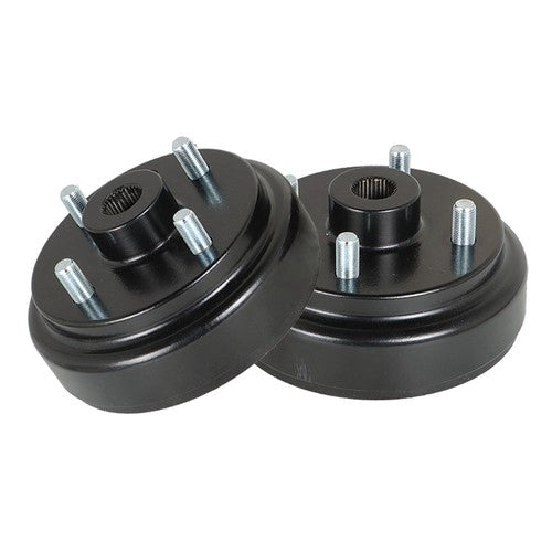 Solid Spare 2X Rear Wheel Brake Hub Drum 30 Teeth For EZGO TXT 4 Cycle Golf Cart 91+ RXV 09+