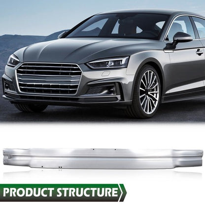 Solid Spare Fit For 09-16 Audi A4 A5 Quattro S4 S5 Aluminum Front Bumper Reinforcement