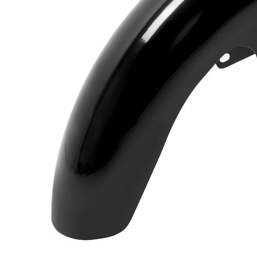 Solid Spare Vivid Black 21" Wrap Front Fender For Harley Touring Street Road Glide 1997-2013