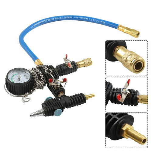 Solid Spare 33pcs Universal Radiator Pressure Tester & Vacuum Cooling System Tool Refill Kit