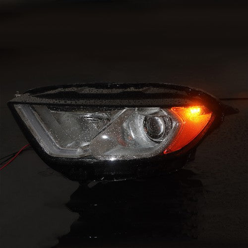 Solid Spare Chrome Halogen W/DRL Headlight Assembly Left/Driver For Ford EcoSport 2018-2023