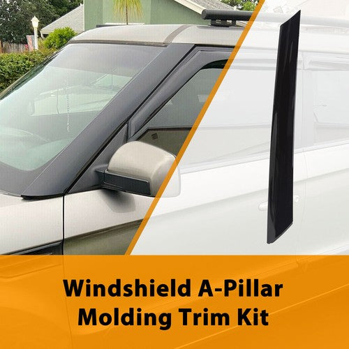 Solid Spare For KIA Soul 2010-13 Driver Side Exterior Molding Windshield A Pillar Trim Panel