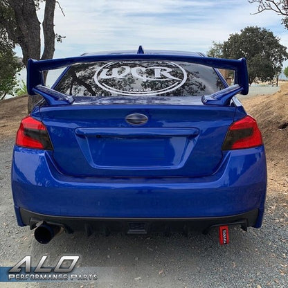 Solid Spare Fit For 2015-2020 Subaru WRX/ WRX STI Sedan Reverse Signal Light Tint Overlay
