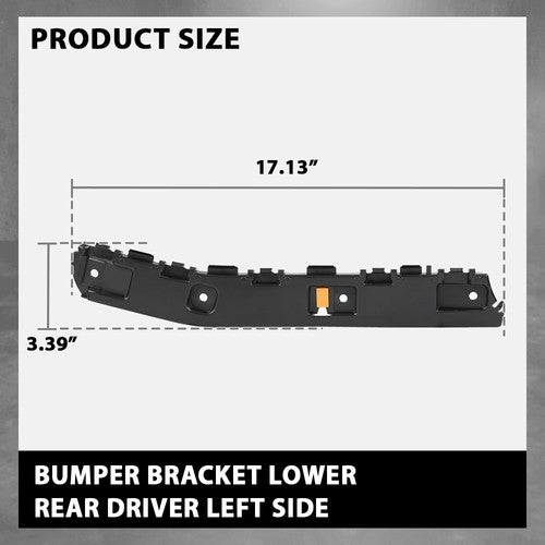 Solid Spare Fit For 2017 2018 2019 Ford Escape Rear Lower Bumper Bracket Left GJ5Z17D943B