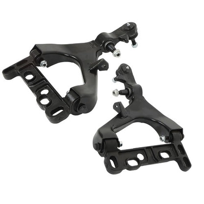 Solid Spare ES3675 ES3676 For Chevy Trailblazer 2002-03 12× Front Control Arm Suspension Kit