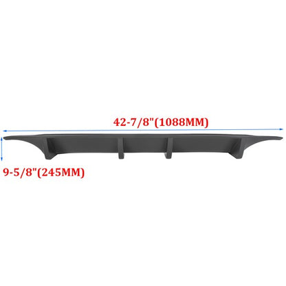 Solid Spare For Nissan Maxima 09-2015 7th Gen 4Door Rear Lower Bumper Lip Diffuser Splitter