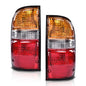 Solid Spare Pair Tail Lights Brake Lamps Assembly w/ Bulbs Fit For 2001-2004 Toyota Tacoma
