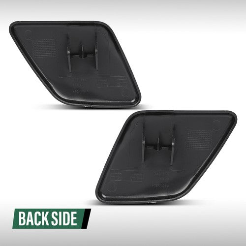 Solid Spare Fit For 2007-2014 Volvo XC90 Front Bumper Headlight Washer Cover Left & Right