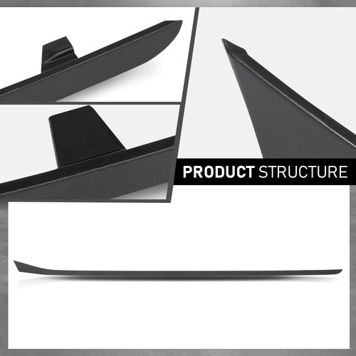 Solid Spare Front Bumper Face Bar Trim Molding Fit For 2015-2016 Audi A3 Left Side 8V5807533