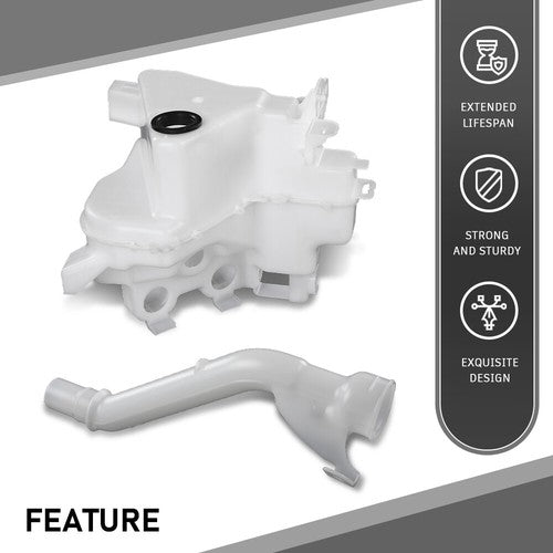 Solid Spare Windshield Washer Reservoir Fit For 18-23 Subaru Crosstrek Forester 86631FL040