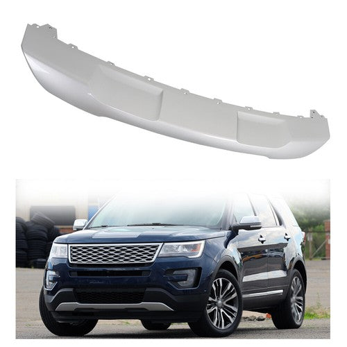 Solid Spare Suit For Ford Explorer 16- 17 Front Bumper Lower Center Cover Molding Valance