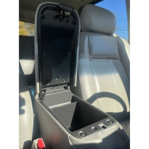 Solid Spare Center Console Armrest Cover Lid Kit FOR 2002-2009 GMC Envoy Chevy Trailblazer