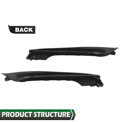 Solid Spare Fit For 2018 2019 2020 Toyota Camry Front Bumper Lower Molding Trim Left+Right