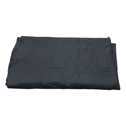 Solid Spare 12ft Round Outdoor Inflatable Hot Tub Mat Pool Liner Pad Heavy Duty 12'(Black)
