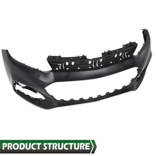 Solid Spare Fit For 2017-2020 Chevrolet Trax 1.4L 1.8L Front Upper Bumper Cover Replacement