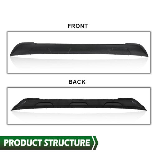 Solid Spare Fit For 2017-2021 Chevrolet Trax Front Lower Valance Skid Plate Black GM1095210