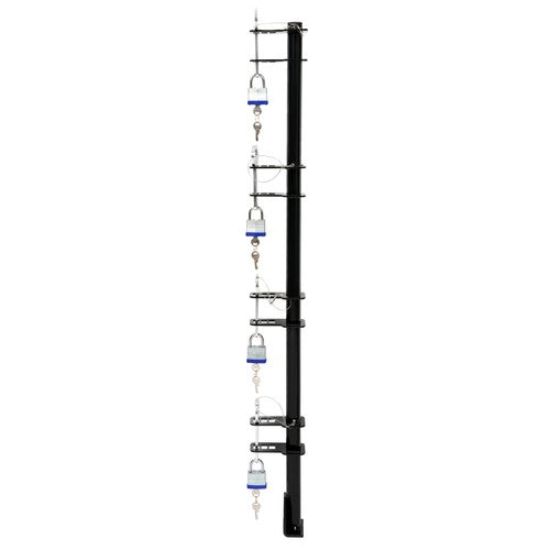 Solid Spare Set of 4-Place Lockable Weeder Trimmer Rack Holders For Enclosed or Open Trailer