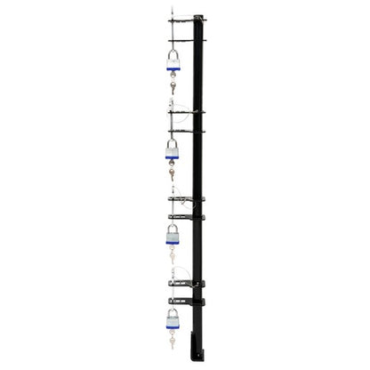 Solid Spare Set of 4-Place Lockable Weeder Trimmer Rack Holders For Enclosed or Open Trailer