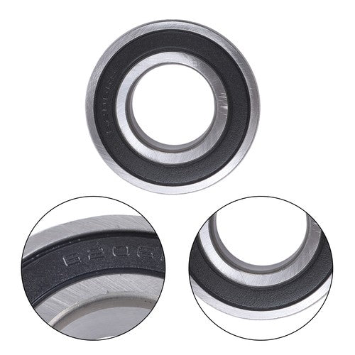 Solid Spare 10Pcs 6206-2RS Bearings 30×62×16mm Double Rubber Seals Deep Groove Ball Bearing