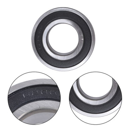 Solid Spare 10Pcs 6206-2RS Bearings 30×62×16mm Double Rubber Seals Deep Groove Ball Bearing