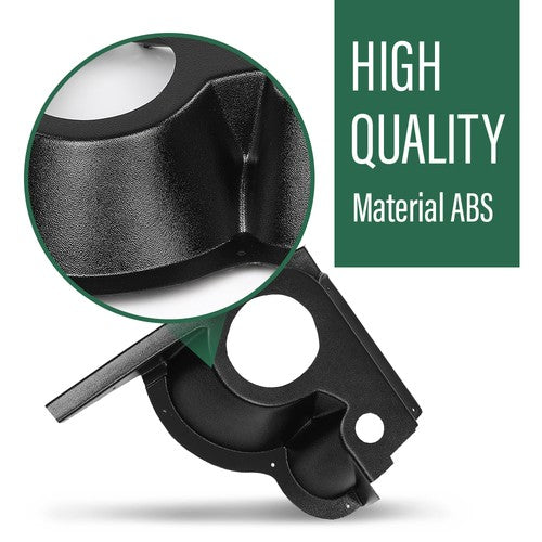 Solid Spare Fit For 1994-2013 EZGO TXT Golf Cart Speaker Pods Speakers Audio Stereo Housings