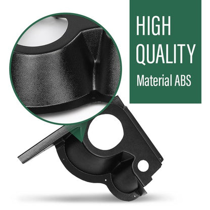 Solid Spare Fit For 1994-2013 EZGO TXT Golf Cart Speaker Pods Speakers Audio Stereo Housings