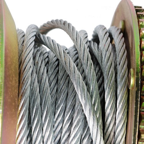 Solid Spare 3500 lbs For Trailer Winch Hand Crank Winch Durable Hand Winch With Cable