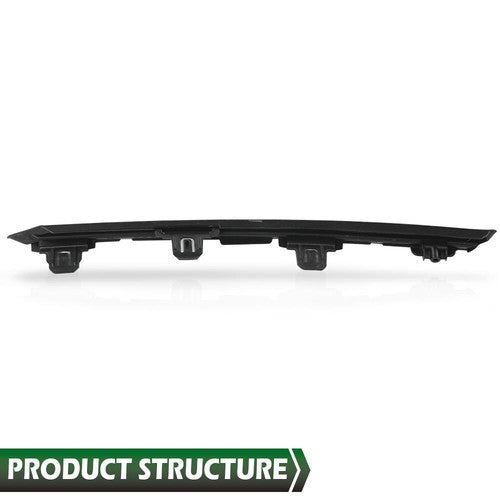 Solid Spare Fit For 2019-2023 Toyota RAV4 Front Bumper Insert Upper Grille Trim Molding Left