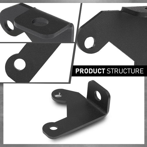 Solid Spare Spare Tire Antenna Mount Bracket Fit For 2007-2018 Jeep Wrangler JK JKU 2/4Door