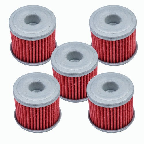 Solid Spare 5x Oil Filter Fit For Honda TRX450R CRF150R CRF150RB CRF250X/R CRF450X CRF450R