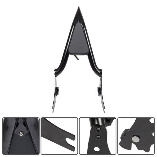 Solid Spare Detachable Rear Passenger Sissy Bar Backrest For Sportster 1200 883 2004-2023