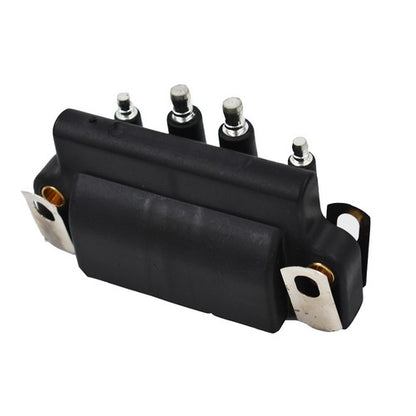 Solid Spare Dual Plug Wire Ignition Coil 583740 18-5170 For Johnson Evinrude OMC USA