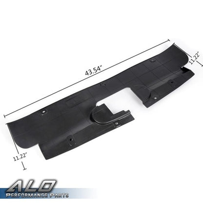 Solid Spare Fit For 2003-2007 Chevrolet Silverado Radiator Upper Air Baffle Panel Cover