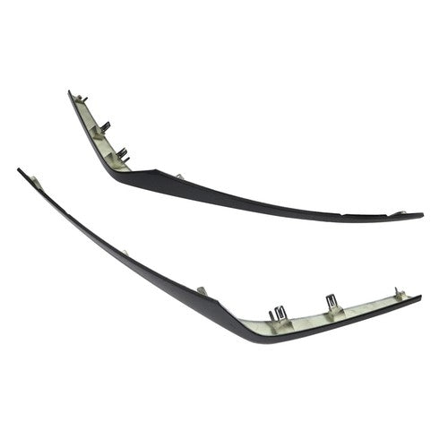 2xFor Nissan Altima 2023 2024 2025 Gloss Black Front Grille Molding Trims  LH＆RH