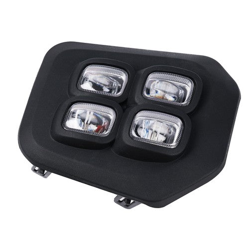 Fit 2016-2022 Toyota Tacoma 4-Eyes DRL LED White&Amber Fog lights Turn signal