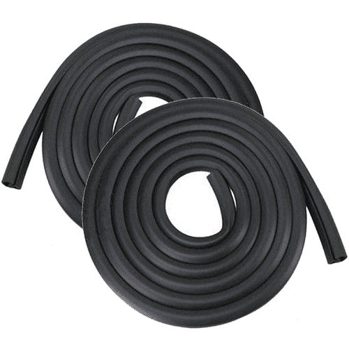 Solid Spare Rubber Door Seals Weatherstrip Pair Set Truck for 73-79 Ford F100 F150 F250 F350