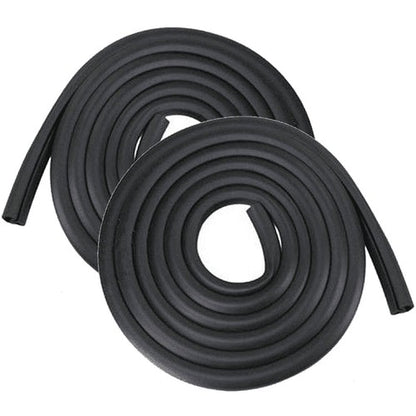 Solid Spare Rubber Door Seals Weatherstrip Pair Set Truck for 73-79 Ford F100 F150 F250 F350